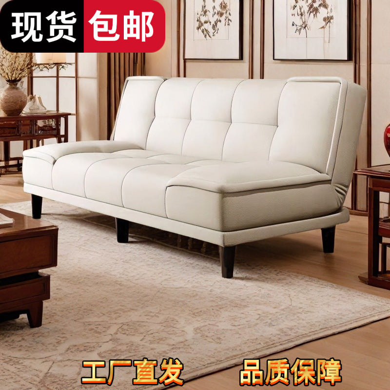 No-wash casual sofa bed living room small apartment bedroom rental house foldable sofa bed all-in-one dual-purpose sofa bed