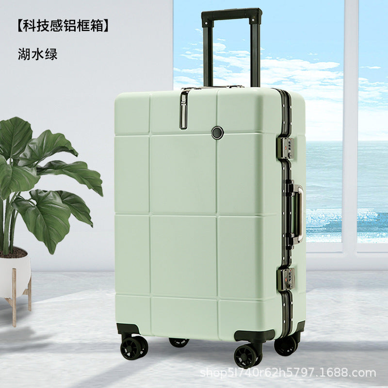 Luggage female ins small light suitcase universal wheel 24 male and female multi-capacity student password case trolley case