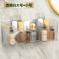Wall-mounted disposable face towel storage box - multifunctional bathroom organizer for washcloths, countertop storage, and tidy bathroom accessories