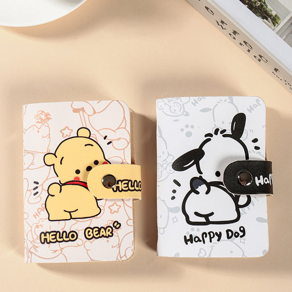 Cute card bag, women's personality, multi-card position, ultra-thin, anti-degaussing, small men's card clip, card holder, change student
