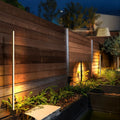 Outdoor waterproof garden patio lawn lamp minimalist modern floor lamp villa entrance decoration linear light