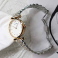 Anima minimalist chic exquisite elegant light luxury stainless steel quartz pearl watch - women's waterproof wristwatch