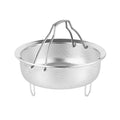 316 stainless steel steamer rice cooker neutral steamer rice steamer handy gadget washing vegetable drain basketfor homesteaming rack steaming grids