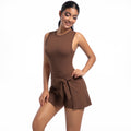 Customizable tennis skirt jumpsuit yoga outfit tank top all-in-one fitness wear golf dress breathable women's