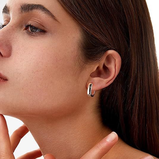 new arrival oval earrings electroplating process copper plated 18k gold earrings manufacturer wholesale fashioneasiest for match