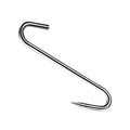 Bacon hook s-shaped stainless steel drying pork hook roast duck sausage special solid thickened large pointed s hook