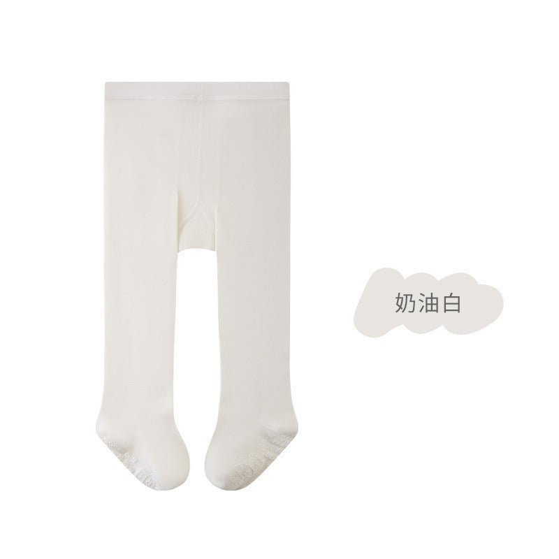Babylon baby pantyhose baby kids pantyhose infant bottom socks all-in-one pants cotton socks large pp long socks