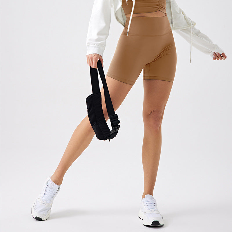 New women's high-waisted, tummy-control, butt-lifting capri leggings - seamless, no camel toe, eco-friendly recycled yoga pants