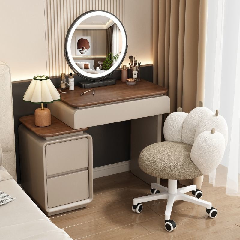 Cosmetic table bedroom medieval style casual modern dressing table chest of drawers all-in-one bedside dressing table accessible luxury cosmetic table