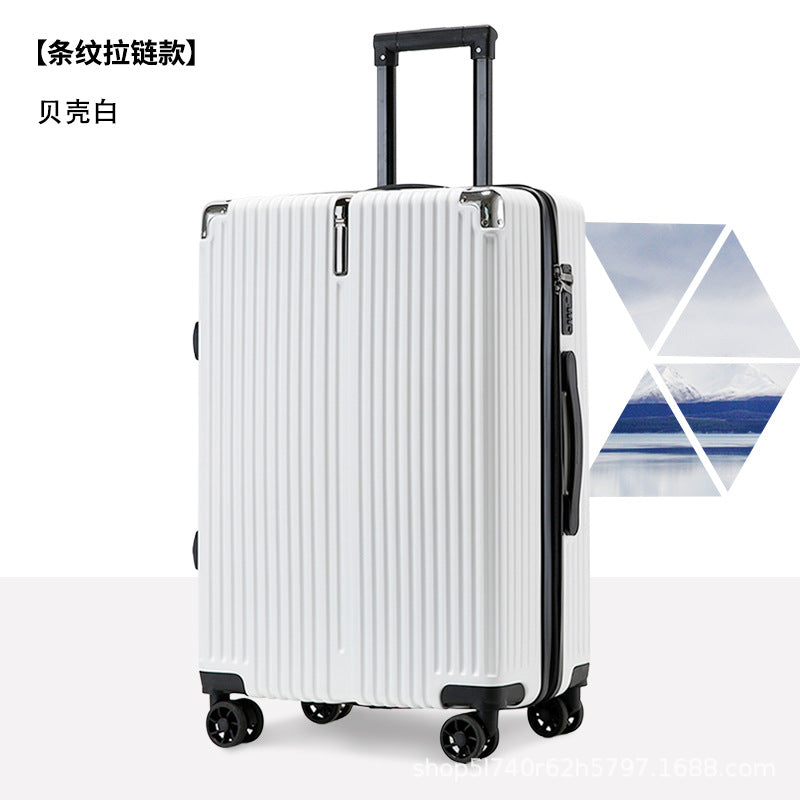 New trolley case universal wheel men and women 24 inch aluminum frame password luggage boarding travel bags students directly from the manufacturer
