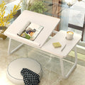 Adjustable laptop desk for bed, foldable lazy desk, student dorm study table, small study table