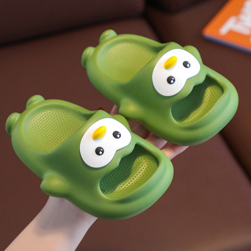 New summer baby slippers cartoon home indoor/outdoor wear non-slip bath bathroom slippers wholesale price for boys and girls