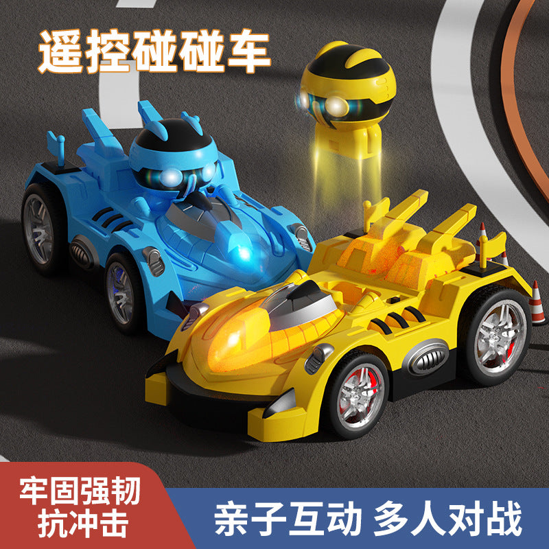 new product kids remote control bumper car battle kart family interactive drift collision ejection boy toy
