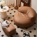 Beanbag sofa - lazy sofa, tatami style, single seater, perfect for small spaces, balcony, bedroom, living room - reclining lounger