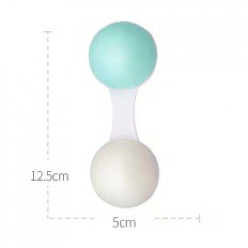 Cross-border  export tooth grinding stick toothpaste baby anti-eating hand soft glue baby mouth desire small mushroom biting glue toy