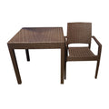Rattan dining chairexport dining chair armrest rattan ash wood classy backrest dining table chair