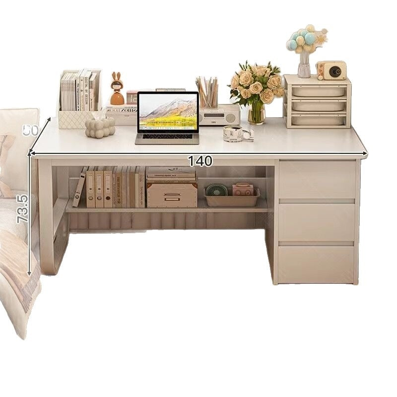 Computer desk desktop bedroom home desk student study drawer writing rental house casual office desk