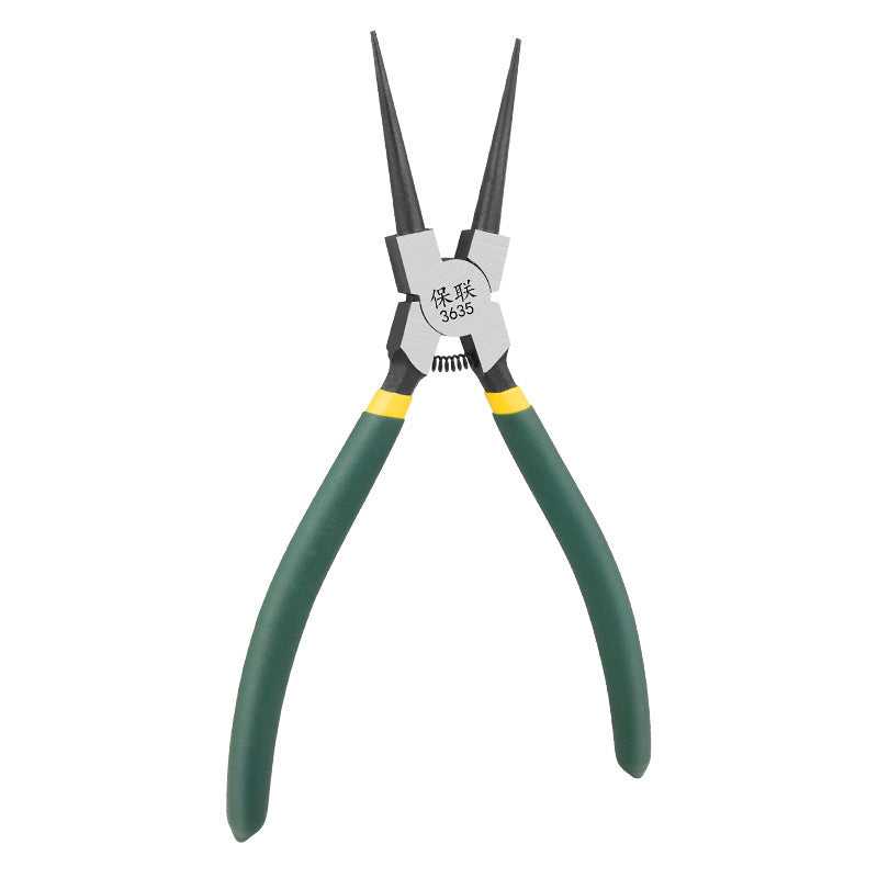 Multifunctional expansion pliers retaining ring pliers card yellow pliers suit tool internal and external dual-purpose retaining ring pliers circlip pliers industrial grade