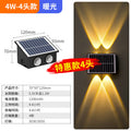 Solar outdoor lights - patio wall washers, balcony ambient lighting, garden smart lighting, minimalist stair and step lights
