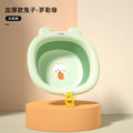 Thickened kids foldable washbasin baby washbasin for home baby foot wash pp basin kids wash basin