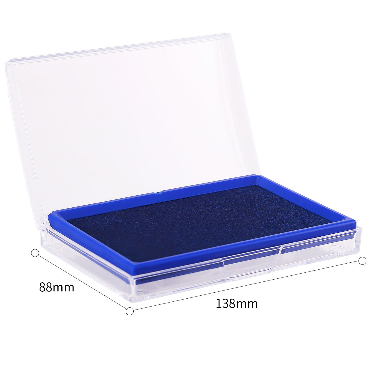 Deli printing pad quick drying financial seal box printing pad large printing pad replenishment solution + liquid filling printing pad oil wholesale