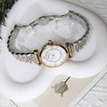 Wholesale new arrival: diamond-studded women's watch - high-style, stainless steel band, ultra-thin, elegant quartz watch for women