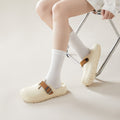 2026 summer new soft sole "cloud-like" closed-toe slippers - plus size fashionable casual shoes for office work and lounging