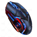 Silver sculpt a9 illuminated silent gaming wireless mouse - pink edition for laptops - cross-border private mold wholesale