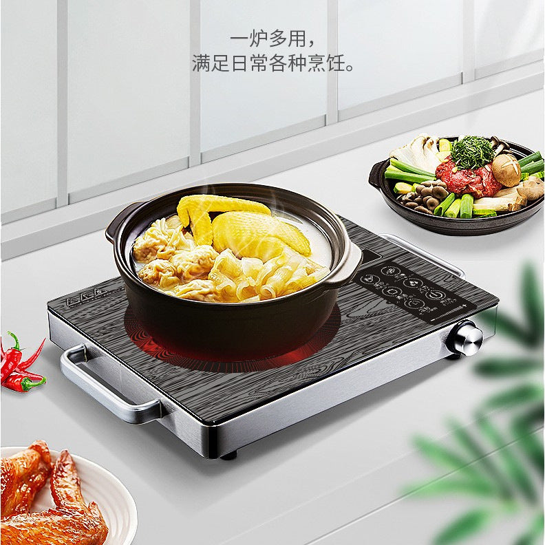 Multifunctional electric ceramic stove for homehot pot stir-fry stove light wave stove tea stove high-power electric stove cross-border american regulations
