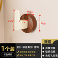 No-drill solid wood coat hook - entryway, doorway, behind-the-door hook - damage-free adhesive, heavy-duty weight capacity, coat & hat hook, key hook
