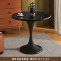 [load-bearing upgrade - enlarged base] black marble tulip 80*80*73cm