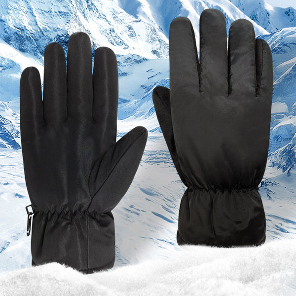 Ski gloves women's winter warm velvet touch screen windproof non-slip cold outdoor sports cycling gloves