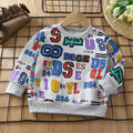 Children's hoodie  autumn collection, 100% cotton, long sleeve t-shirt for boys and girls, infant and toddler pullover top