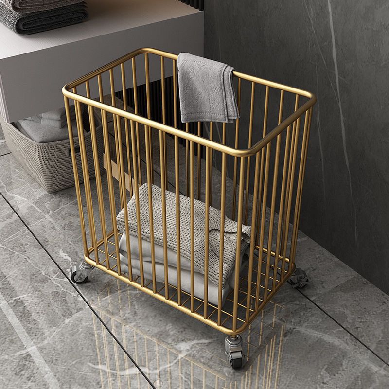 Scandinaviancasual iron dirty clothes basket dirty clothes storage basket for home laundry room bathroom clothes bucket basket