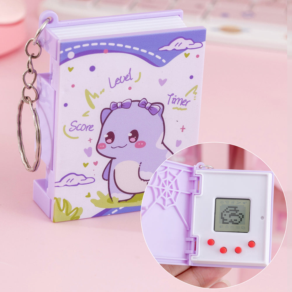 kids handheld digital pet machine virtual development interactive pet game console pendant toy wholesale