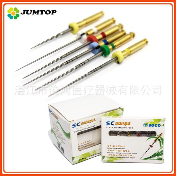 Nickel Titanium Root Canal File SOCO PLUS SC PRO Root Canal File Machine Needle Expander Nickel Titanium Root Canal File Yusen Heat Shock
