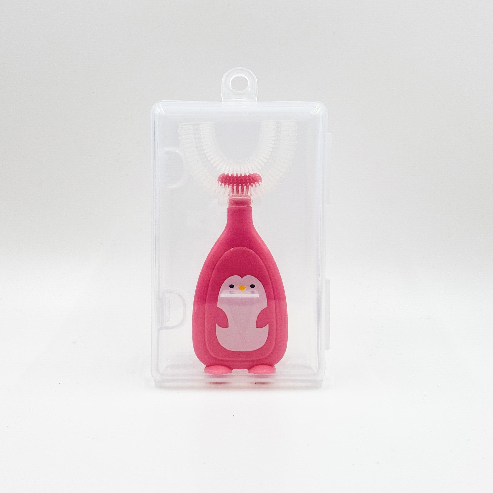 Children's u-shaped toothbrush Soft bristle silicone toothbrush Baby oral cleaning toothbrush Children's toothbrush wholesale