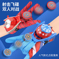 cosplay toy hero spider flying saucer launcher superhero wrist launcher flying disc catapult