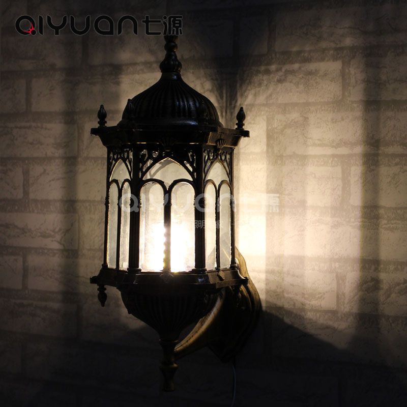Wall lamp outdoor waterproof european style retroled creative outdoor balcony aisle corridor staircase house courtyard lighting