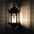 Wall lamp outdoor waterproof european style retroled creative outdoor balcony aisle corridor staircase house courtyard lighting