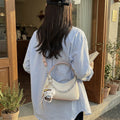 2026 spring new chain bag women's bag trendy versatile handbag small crossbody bag light luxury texture commuter shoulder bag