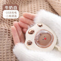 2025 new cross-border magnetic hand warmer - portable, creative split design, usb rechargeable hand warmer