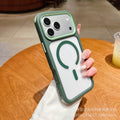 Cool three-in-one magnetic anti-slip edge strip suitable for iphone 17promax mobile phone case apple 11 anti-fall case 13