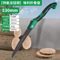 Baojun handheld hand saw folding saw household hacksaw hand saw wood saw hand saw woodworking logging hand saw