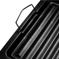 Outdoor thickened picnic charcoal barbecue frying pan barbecue plate iron plate neutral plate stripesfor home non-stick grill pan