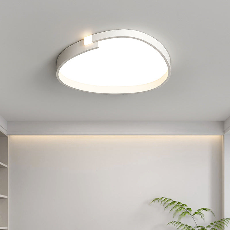 Minimal cream wind eye protection living room ceiling light modern simple atmosphere creative LED lighting combination whole house package