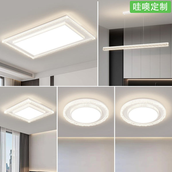 [Wow] Modern, simple and atmospheric 2025 new hall main light super bright ceiling light lamp whole house package