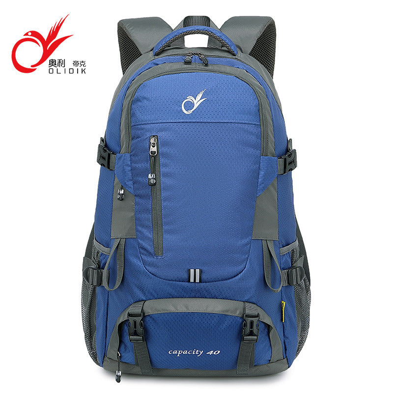 Outdoor hiking bag hiking backpack men and women 40 liters large capacity lightweight business trip leisure travel backpack