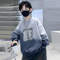Boys' long-sleeve t-shirt, new  spring collection, student sportswear, spring/autumn boys' top, trendy sweatshirt for mid-to-large children