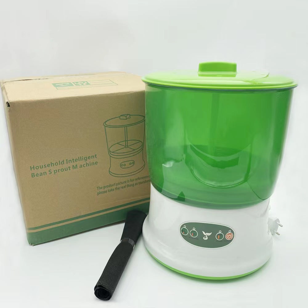 Fully automatic for home smart bean sprout machine, large capacity germination, homemade small mung bean germination, seedling irrigation, seedling cultivation across borders